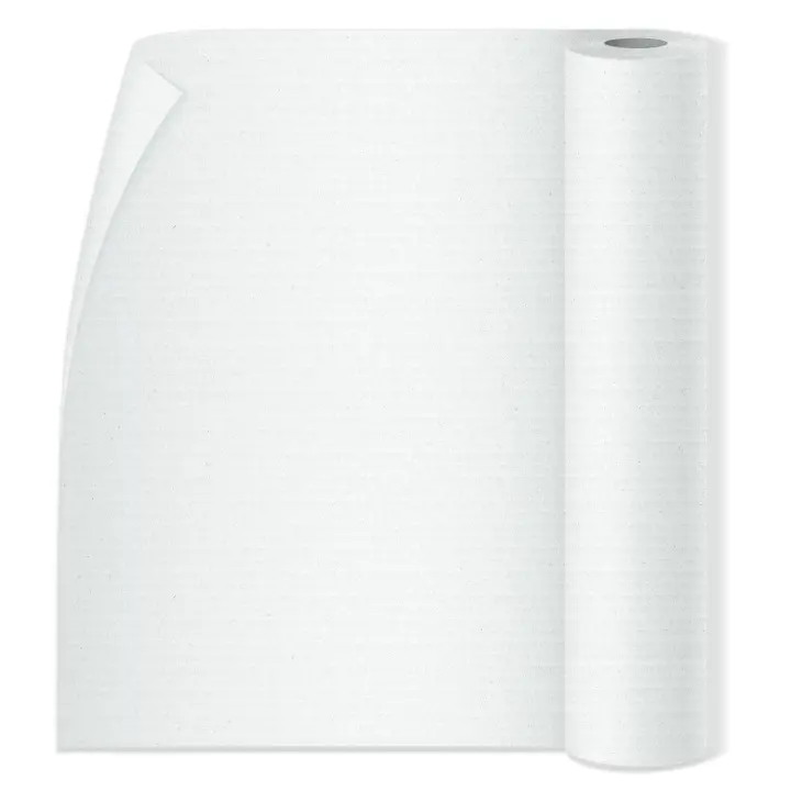 Rollo Papel Kraft, Papel de embalaje, Rollos Reciclables y Biodegradables, Ideales para Fiestas de Cumpleaños, Envíos, decoración· m-office (1 m x 3 m, Blanco) - 1