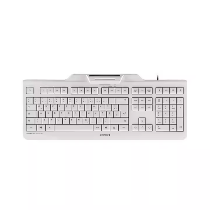 Cherry KC 1000 SC Teclado con Lector de Dni Blanco - 1