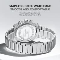Reloj De Pulsera Deportivo Para Parejas NAVIFORCE NF8048 Para Mujeres Reloj De Cuarzo Acero Inoxidable Resistente Al Agua Regalo Ideal Para Amantes - details 15
