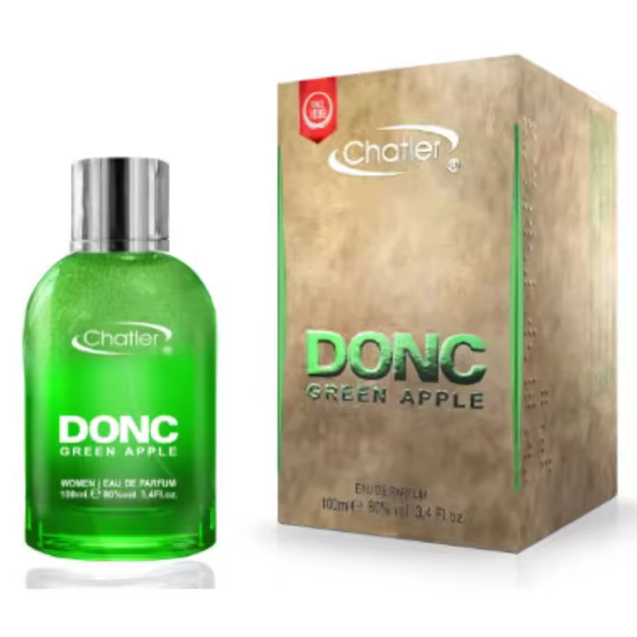 EAU DE PARFUM DONC APPLE WOMAN 100ML------SUPERTOP VENTAS----MARCA CHATLER----DURACIÓN LARGA 8 HORAS----- Fragancia de 100 ml para chicas dulces y coquetas - 1