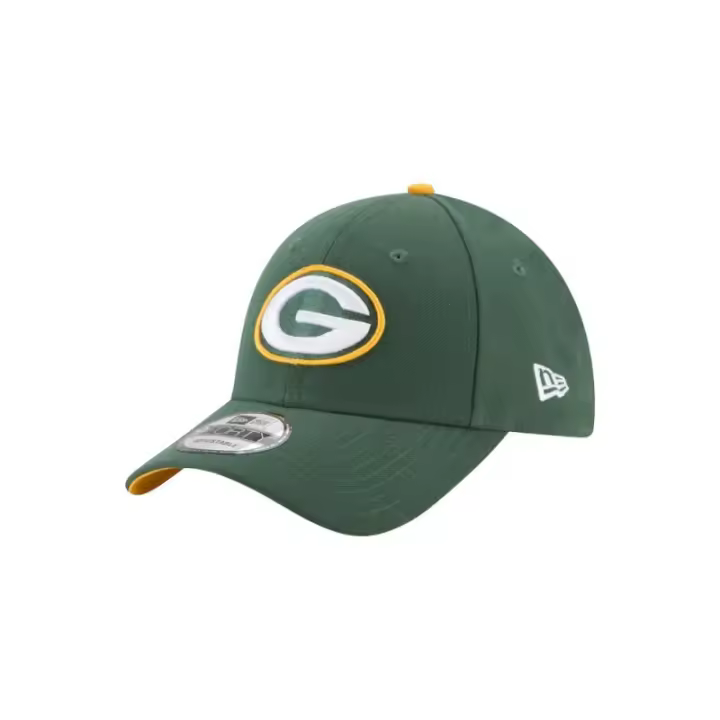 GORRA NEW ERA VERDE LOGO PACKERS BORDADO FRENTE VISERA CURVA - 1