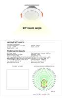 Bombillas LED GU10 Para Techo 3W Ángulo Ajustable De 90 Grados Iluminación Interior Ahorro De Energía Rotación Ajustable AC220V 120V 5/10/20 Piezas - details 9