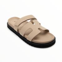 Sandalias verano color caqui planas tendencia cómodas ligera plataforma ajuste velcro altamoda - details 2