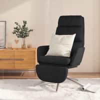 vidaXL Sillón de relax con reposapiés tela en color Amarillo mostaza/Taupé/Gris oscuro y más - details 3