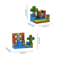 Juguetes De Bloques Magnéticos Creativos Conjunto 200+ Piezas Sistema De Construcción Híbrido Regalo Ideal Para Niños Creativos - details 3