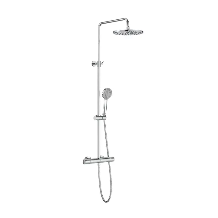 Roca,Victoria (col),PLUS - Columna de ducha termostática con altura regulable,,385mm x 73mm x 835mm,A5A2F18C00 - 1