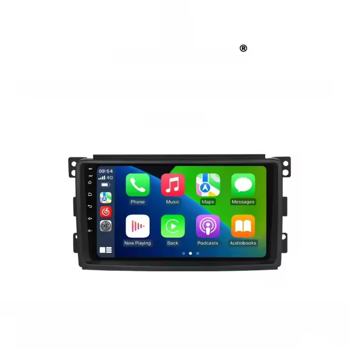 Reproductor Multimedia Android 14 Radio 2Din Stereo Para Mercedes Benz B200 Smart Fortwo 451 2006-2009 Con CarPlay Y GPS - 1