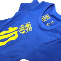 Body Bebe pack x 2 unidades 100% Algodón personalizado Fc Barce/ona Escudo Oficial - details 4