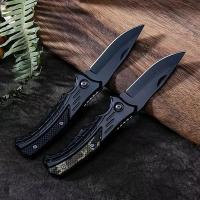 Cuchillo Plegable De Acero Inoxidable Para Camping Y Pesca Cuchillo De Sobremesa Multifuncional EDC Herramienta Táctica Para Supervivencia Y Caza - details 1
