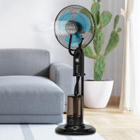 Ventilador con nebulizador Jocca 3 en 1 con oscilación 60°, 3 velocidades, temporizador 60 min, tanque 3,2 L, bajo consumo 75W, diseño silencioso y seguro con aspas de PP, ideal para hogar y oficina en días calurosos – 180 ml/h de nebulización - details 2