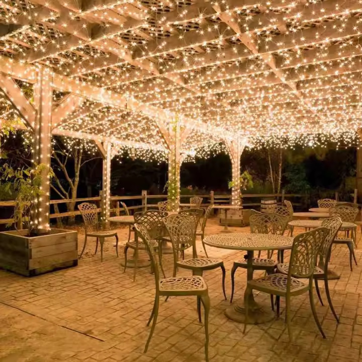 SOMY 100M 600 LED Luces de hadas Carnaval Boda al aire libre Jardín Iluminación interior Guirnalda de luces - 1