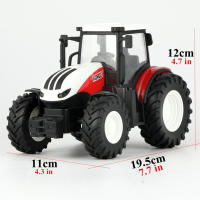 Juego De Juguetes Para Niños RC Tractor Y Camión Con Luz LED Control Remoto Simulador De Granjero Coche Y Camión De Escala 1/24 Para Niños - details 1