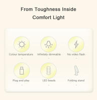 Lámpara De Escritorio LED Recargable Por USB Iluminación Táctil Ajustable En 3 Niveles Protección Ocular Plegable Para Dormitorio Luz De Escritorio - details 1