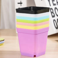 Maceta de Plástico para Vivero Ideal para Jardín y Manualidades Bricolaje Diseño Sólido Adecuada para Plantas y Bodas Favoritas - details 1