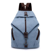 Mochila De Lona Fashion Para Mujer Gran Capacidad Mochila Casual Multifuncional Para Adolescentes Verano 2024 Color Sólido - details 21