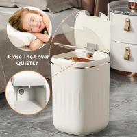 Bandeja Inteligente Recargable Grande 20/22L Para Cocina Dormitorio Sala De Estar Con Tapa Y Contenedor De Basura Toque Sin Contacto Ecológico - details 5