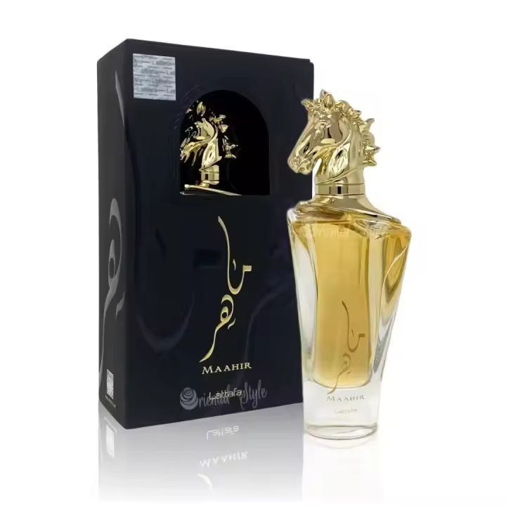 Perfume árabe MAAHIR EDITION lattafa 100ml. PERFUME ARABE ORIGINAL PARA HOMBRE colona fragancia arabe - 1