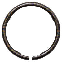 Cubierta De Volante Universal Tamaño 36-38cm Antideslizante D-Shaped Transpirable Protector De Accesorios Para Coche - details 7