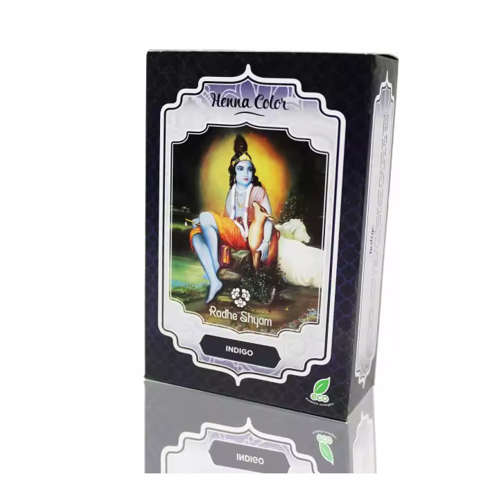 Radhe Shyam Henna Indigo Polvo 100Gr - 1