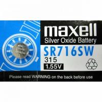 Banner - Pila maxell de boton oxido plata 315 SR716SW