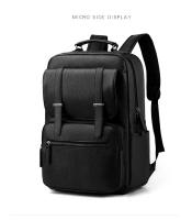 Mochila De Negocios Grande Capacidad Con Portátil Para Hombres Impermeable Multifuncional Computadora Viaje Diario Estudiantes - details 16
