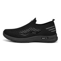 Zapatos Casuales Para Hombre Transpirables Zapatillas De Correr Y Caminar Ligeros Slip on Para Pareja Talla 44 Material Superior De Malla - details 14
