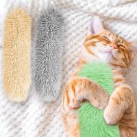 Juguete Interactivo Para Gatos Peluche Con Almendra De Sésamo Sonido Y Papel Alimenticio Auto-reparación Para Mascotas Juguete De Menta Hierba Gatera - details 5