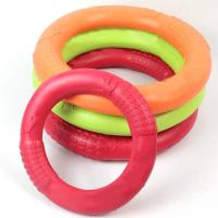 Juguetes Para Perros Disco Volador Interactivo Anti-Mordedor Atractivo De Anillo De Entrenamiento Suministros Para Masticación Agresiva - details 5