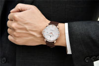 Reloj Mecánico PAGANI DESIGN Para Hombre Resistente Al Agua De Acero Inoxidable Deportivo Y De Moda Con Display Sin Números Corona a Prueba De Agua Y Cierre Push Button Hidden Clasp - details 35