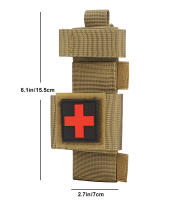 Kit De Primeros Auxilios Kosibate Con Bolsa Molle Y Cinturón Corte De Tourniquet Multifuncional Táctico Accesorios Médicos CAT - details 6