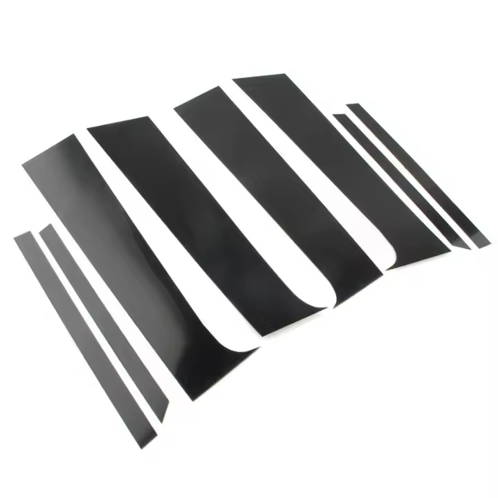 Adhesivos Para Puertas De Coche CHEVROLET Trax 2015-2022 8pcs SET Negro Brillante Decorativos Para Postes Y Ventanas - 1