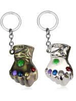 Llavero Avengers Gauntlet De Thanos De Cinco Dedos Llavero De Metal Para Hombres Niños Jóvenes Regalo De Película De Acción - details 1