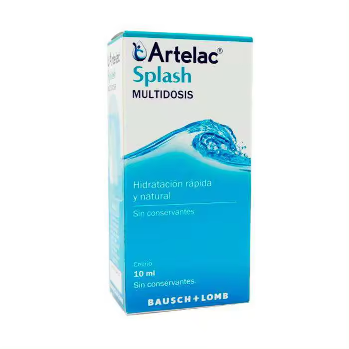 Artelac Splash Multidosis Colirio 10 Ml con ácido Hialurónico para Hidratación Inteligente - 1