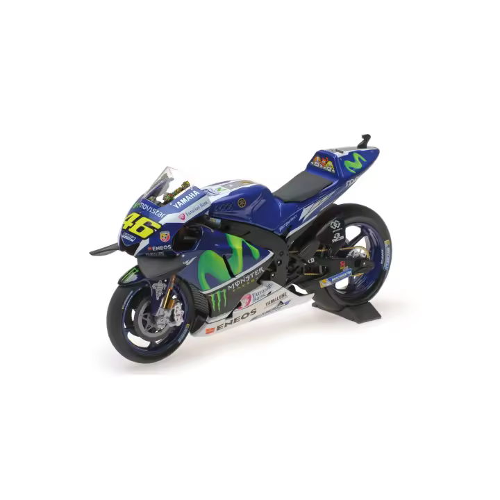 MINICHAMPS 1/12 YAMAHA YZR-M1 MOVISTAR VALENTINE ROSSI MOTOGP 2016 - 122163046 - 1