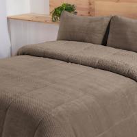 Edredón de Invierno Semiliso Manterol con Felpa Sherpa - Suave, Cálido y Estiloso para Dormitorio, Ideal para Frío ❄️ - details 6