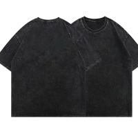 Camiseta Harajuku Japón Anime Streetwear Gráfico Algodón Verano Manga Corta Impresión Jujutsu Kaisen Vintage Lavada Para Hombre - details 1