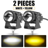 2 PCS Faros LED Super Brillantes Para Motocicleta Con Interruptor Lente De Proyector Explorador LED Auxiliar Para Nebulosa - details 7