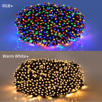 Tira De Luces LED Solar Para Jardín Fiesta Boda Navidad Decoración De Árbol De 10M-100M Impermeable 5V Para Exterior - details 5
