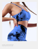 Chaleco De Yoga Para Mujer Sin Almohadillas De Sujetador Transpirable Y Sin Costuras Con Suspensión Vestido De Deporte Para Gimnasio Y Correr - details 18