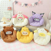 Cojín De Asiento Grueso Sanrio Kuromi My Melody Cinnamoroll Pochacco Cojín De Espalda No Esmerilado Cómodo Para Adultos Estilo Japonés - details 5