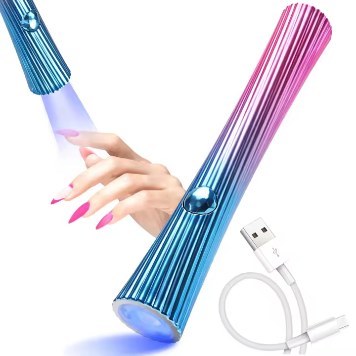 Mini Lámpara Portátil Para Uñas USB Secado Rápido LED UV Para Toda La Polvos De Gel Linterna Secadora De Uñas Máquina De Secado De Uñas Mini - 1