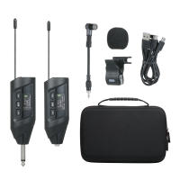 Sistema De Micrófono Inalámbrico UHF Profesional Baomic TR15 Para Saxofón 16 Canales Accesorio Para Instrumentos Electrónicos - details 0