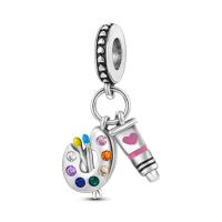 Encanto Original De Plata Para Joyería Moda Sombrero Conejo Encanto Cuentas Pulsera Ajustable Para Mujeres DIY Hecho De Zirconia - details 96