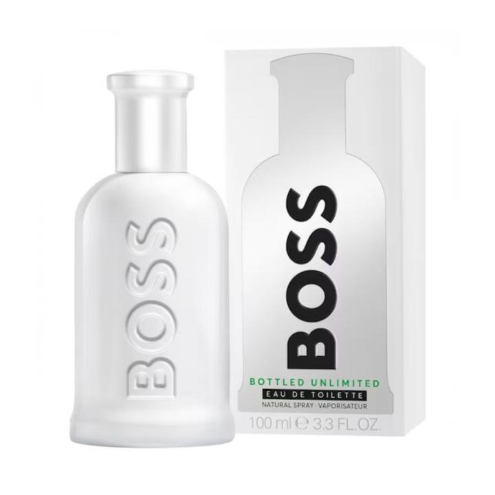 Hugo Boss - Bottled Unlimited Eau de Toilette 100 ml | Colonia para hombre. Energía Imparable, Piña Tropical y un… — oferta en Miravia
