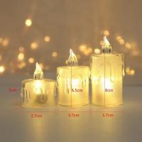 Lámpara De Mesa LED 3pcs Decoración Para El Hogar Lámpara De Noche Bodas Regalo Candelabro Iluminación Para Bodas Y Fiestas - details 5