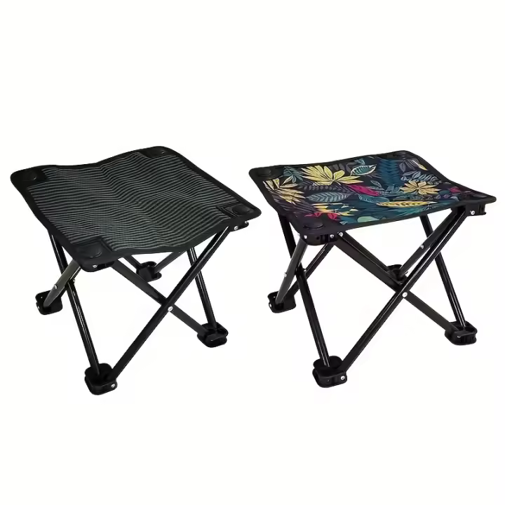 Silla plegable ultraligera para Actividades al Aire Libre, taburete duradero y portátil para senderismo, Camping, Pesca y más, 1 Unidad - 1