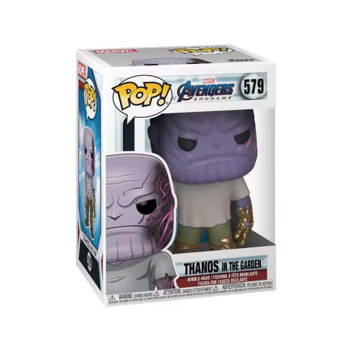 Funko Pop Marvel Avengers Endgame Thanos En El Jardín con Cabeza Oscilante Funko 45141 - 1