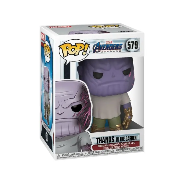 Funko Pop Marvel Avengers Endgame Thanos En El Jardín con Cabeza Oscilante Funko 45141 - 1