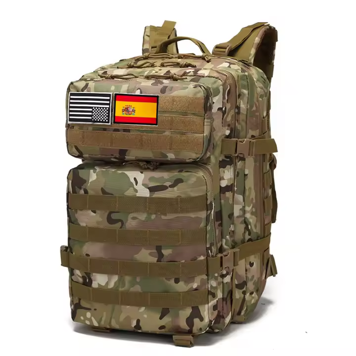 Mochilas Tácticas Militares 45L Mochila del ejército Gran Capacidad Mochila Crossfit Plegable Impermeable Mochila Montañismo, Senderismo, Acampada - 1