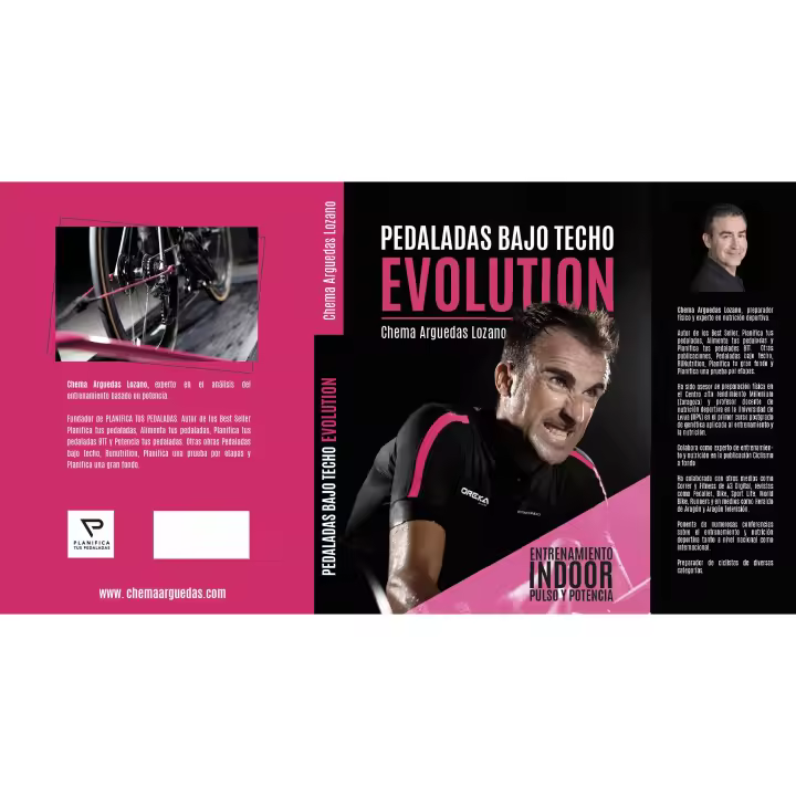 Pedaladas bajo techo Evolution - Libro de entrenamiento en rodillo - 1